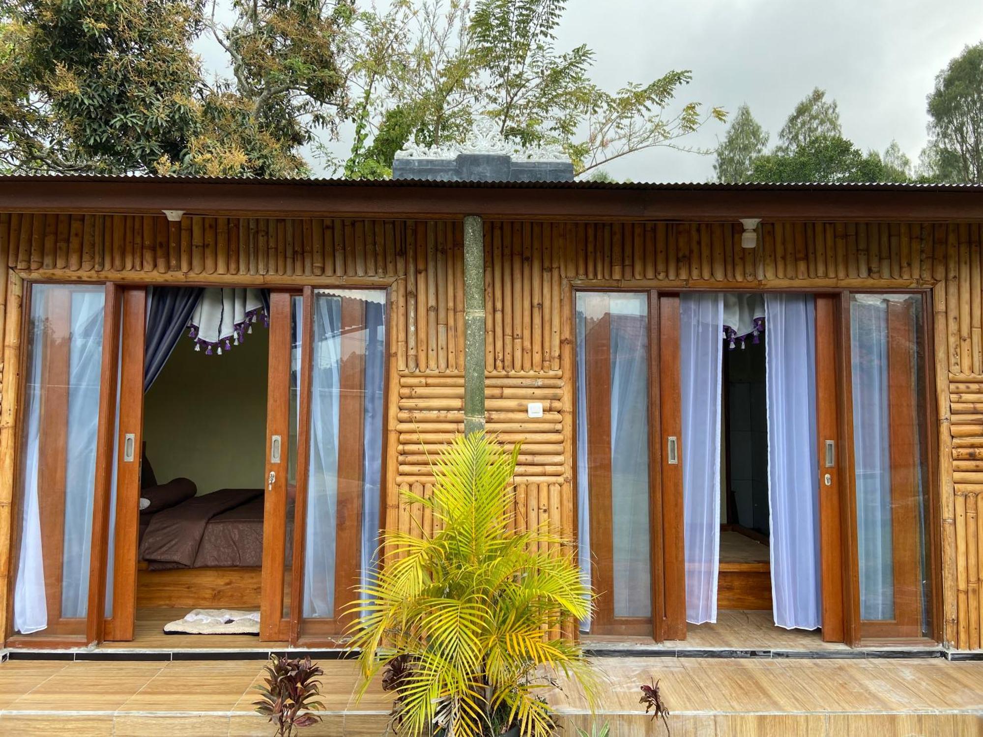 فندق D'Yoga Bamboo House Kintamani المظهر الخارجي الصورة